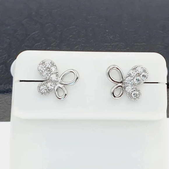"925 sterling silver luxury CZ earrings for women/girls, Best forRJUS2216 - Picture 6 of 11